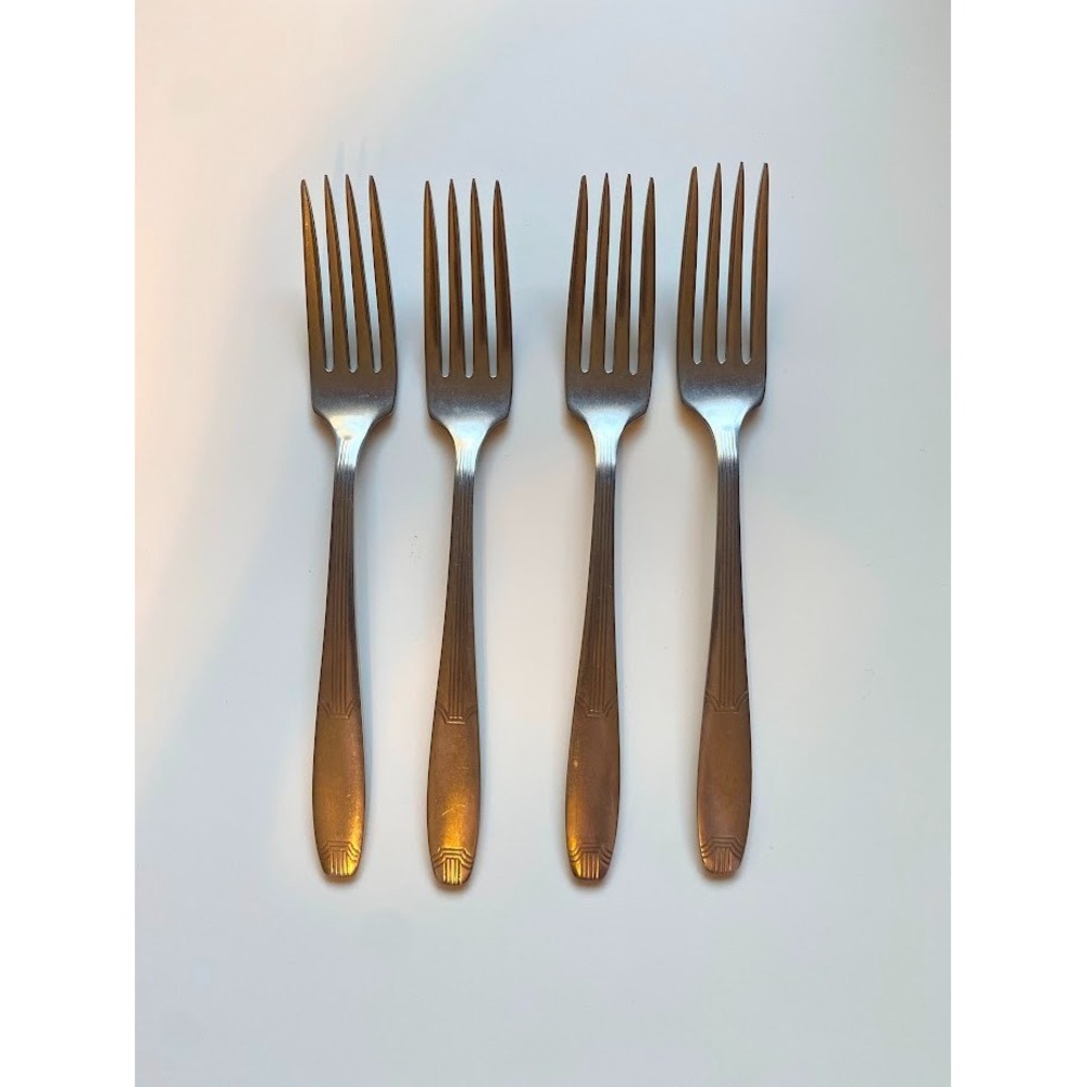 Oneida Oneidacraft OHS138 Flatware Stainless Steel Flatware Fork Set of 4 Japan
